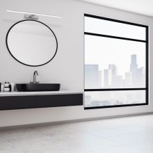 Wall lamp SPLASH CHROME 60cm 12W LED