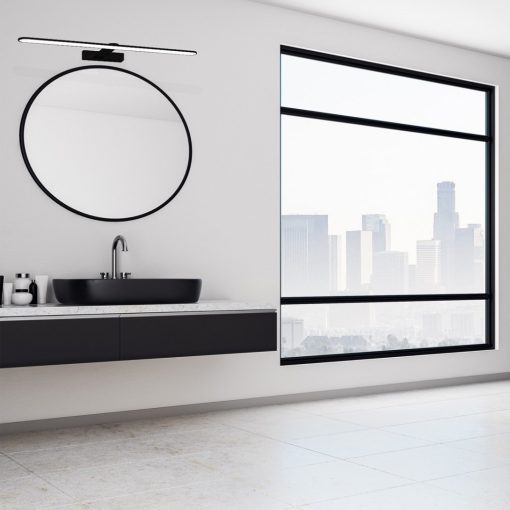 Wall lamp SPLASH BLACK 60cm 12W LED