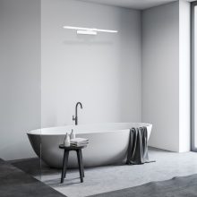 Wall lamp SPLASH WHITE 40cm 8W LED