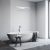 Wall lamp SPLASH WHITE 40cm 8W LED