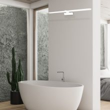 Wall lamp SPLASH WHITE 60cm 12W LED