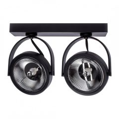 Oprawa natynkowa Lugar BLACK 2xAR111 GU10