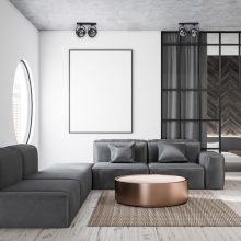 Oprawa natynkowa Lugar BLACK 2xAR111 GU10