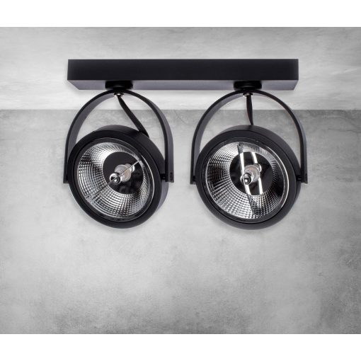 Oprawa natynkowa Lugar BLACK 2xAR111 GU10