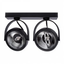 Oprawa natynkowa Lugar BLACK 2xAR111 GU10