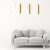 Pendant lamp GOLDIE 3x5W LED