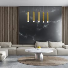 Pendant lamp GOLDIE 5x5W LED