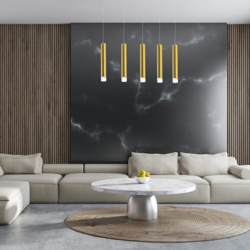 Pendant lamp GOLDIE 5x5W LED