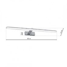 Wall lamp SPLASH CHROME 80cm 16W LED