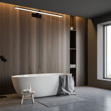 Wall lamp SPLASH BLACK 80cm 16W LED