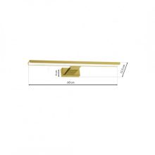 Wall lamp SHINE GOLD 60cm 13,8W LED