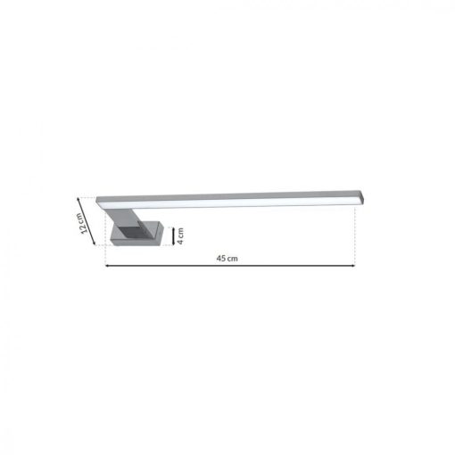 Wall lamp SHINE CHROME 45cm 11W LED