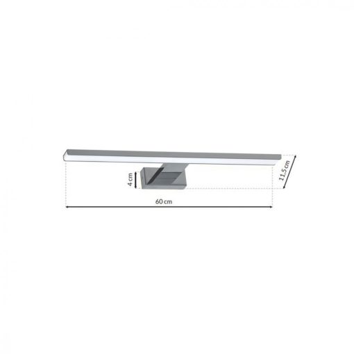 Wall lamp SHINE CHROME 60cm 13,8W LED