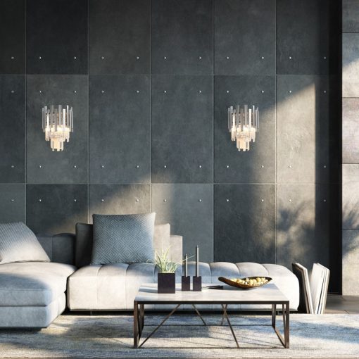 Wall lamp ASPEN CHROME 2xE14