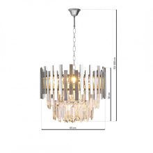 Chandelier ASPEN CHROME 6xE14