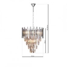 Chandelier ASPEN II CHROME 9xE14