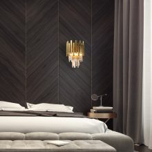 Wall lamp ASPEN GOLD 2xE14