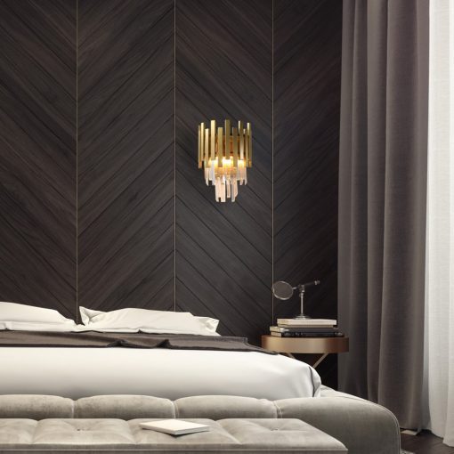 Wall lamp ASPEN GOLD 2xE14