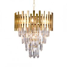Chandelier ASPEN II GOLD 9xE14