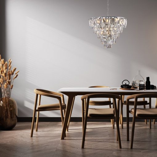 Chandelier CHELSEA CHROME 6xE14