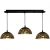 Pendant lamp LISA BLACK 3xE27