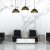 Pendant lamp LISA BLACK 3xE27