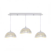 Pendant lamp LISA WHITE 3xE27