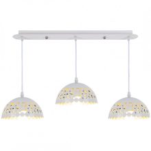 Pendant lamp LISA WHITE 3xE27