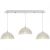 Pendant lamp LISA WHITE 3xE27