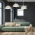 Pendant lamp LISA WHITE 3xE27