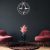 Pendant lamp COPERNICUS CHROME 260W LED
