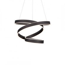 Pendant lamp ANDROMEDA BLACK 100W LED