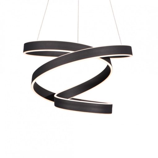 Pendant lamp ANDROMEDA BLACK 100W LED