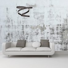 Pendant lamp ANDROMEDA BLACK 100W LED