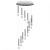 Pendant lamp ICE 12W LED