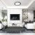 Ceiling  OSCAR BLACK 45W LED Ø530 mm