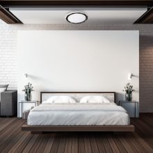 Ceiling  OSCAR BLACK 45W LED Ø530 mm