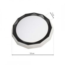 Ceiling  OSCAR BLACK 45W LED Ø530 mm