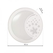 Ceiling  NOTE WHITE 40W LED Ø480 mm