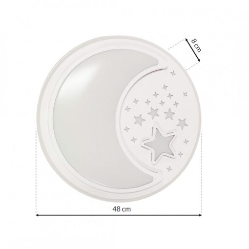 Ceiling  NOTE WHITE 40W LED Ø480 mm