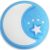 Ceiling  NOTE BLUE 40W LED Ø480 mm