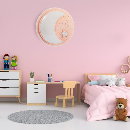 Ceiling  NOTE PINK 40W LED Ø480 mm