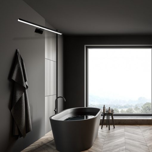 Wall lamp SHINE BLACK 80cm 15W LED