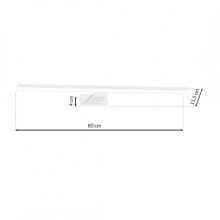 Wall lamp SHINE WHITE 80cm 15W LED