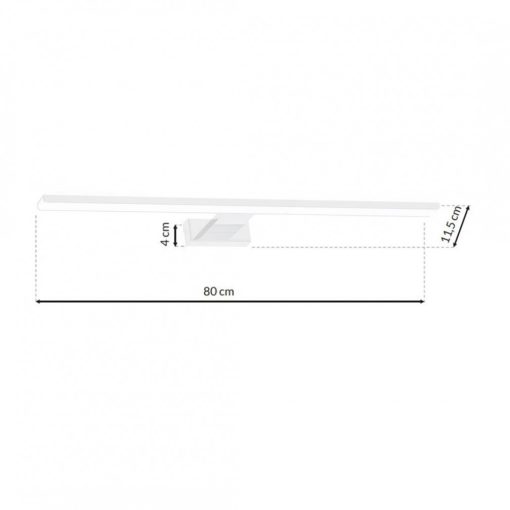 Wall lamp SHINE WHITE 80cm 15W LED