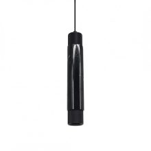Pendant lamp MARBLE BLACK 1xGU10