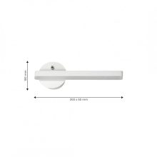 Wall lamp SYDNEY 6W LED WHITE prawy