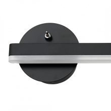Wall lamp SYDNEY 6W LED BLACK prawy