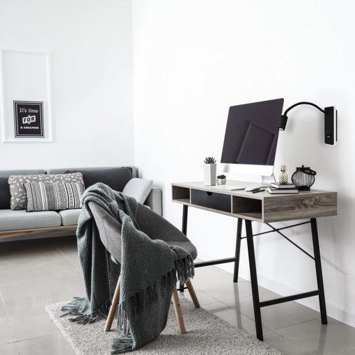 Bedside lamp BASE 8W+2W BLACK
