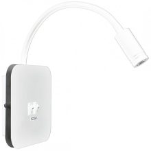 Bedside lamp BASE 8W+2W WHITE